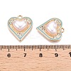 Rack Plating Alloy Rhinestone Pendants FIND-N005-19D-3
