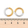 304 Stainless Steel Clip-on Earrings EJEW-Z014-01G-GP-3