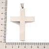 Non-Tarnish 304 Stainless Steel Big Pendants STAS-Z080-13P-3