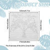 Tree of Life Glass Hotfix Rhinestone DIY-WH0419-59-2