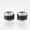304 Stainless Steel European Beads STAS-S079-99A-P-2