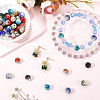 48Pcs 6 Colors Handmade Polymer Clay Rhinestone Beads FIND-SC0011-27-4