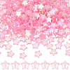 300Pcs Eco-Friendly Transparent Acrylic Beads OACR-SC0001-68A-1