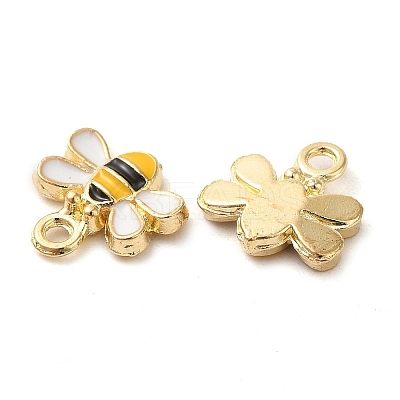 Alloy Enamel Charms X-ENAM-Q507-10G-1