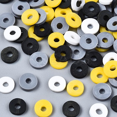 Handmade Polymer Clay Beads CLAY-T019-02B-15-1