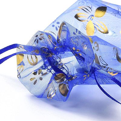 Organza Drawstring Jewelry Pouches LS-OP-I001-A07-1