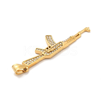 Ion Plating(IP) 304 Stainless Steel Big Pendants STAS-C053-35G-1