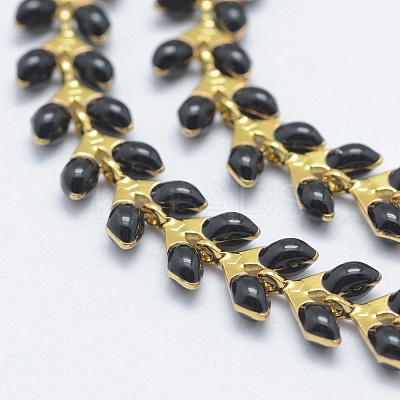Brass Handmade Chains CHC-P004-C03G-1