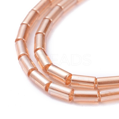 Electroplate Glass Beads Strands EGLA-K014-B-PL01-1