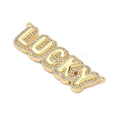 Brass Micro Pave Cubic Zirconia Pendants LS-KK-A285-03A-G-1