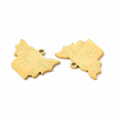 Ion Plating(IP) 304 Stainless Steel Pendants STAS-F290-19G-1