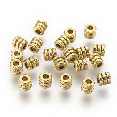 Tibetan Style Bead Spacers X-GLF0334Y-NF-1