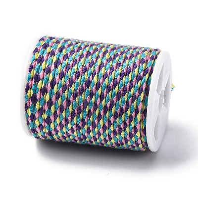 4-Ply Polycotton Cord with Metallic Thread OCOR-Z003-D119-1