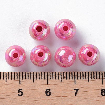 Opaque Acrylic Beads MACR-S370-D8mm-A13-1