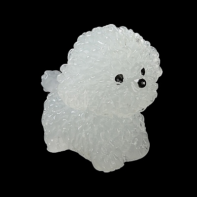 Dog Luminous Resin Display Decorations LS-CRES-D022-02B-1