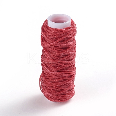 Waxed Polyester Cord YC-WH0007-03B-03-1