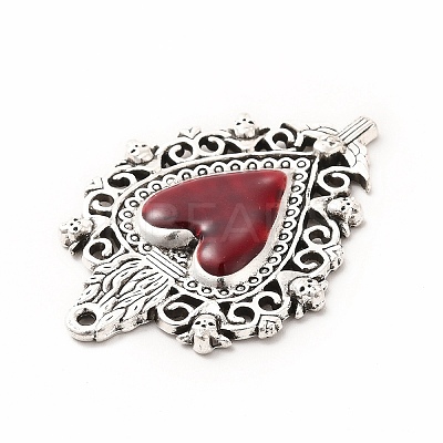 Alloy Enamel Pendants FIND-A028-01AS-03-1