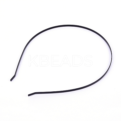 Hair Accessories Iron Hair Band Findings OHAR-WH0017-06C-1