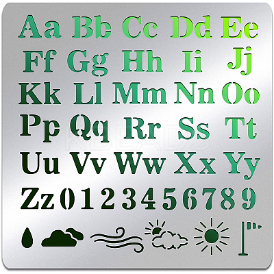 Stainless Steel Cutting Dies Stencils DIY-WH0279-144-1