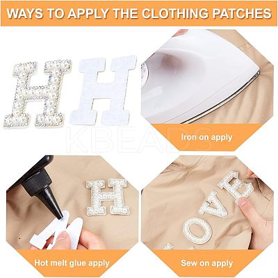 Non-woven Fabrics Clothing Patches DIY-WH0225-46-1