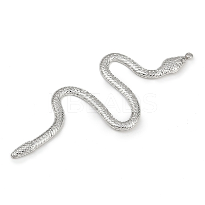304 Stainless Steel Big Pendants STAS-B092-11P-1