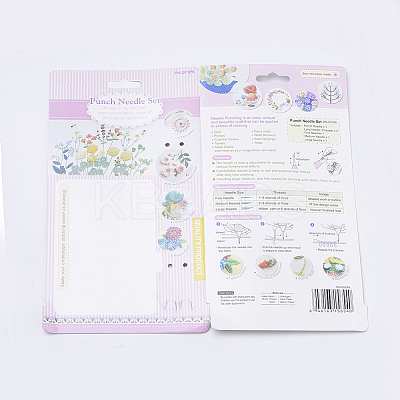 Plastic with Iron DIY Embroidery Magic Pen Set TOOL-Q010-19-B-1