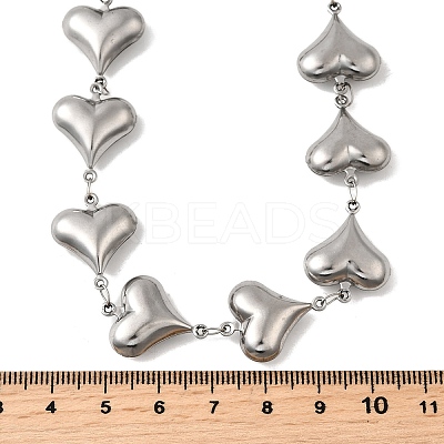 304 Stainless Steel Link Chain Necklaces LS-NJEW-Q033-01B-P-1