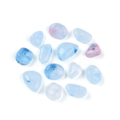 Transparent Acrylic Beads TACR-T028-39H-1