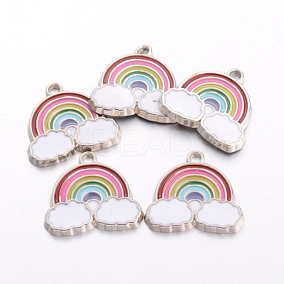 Alloy Enamel Pendants LS-EA214Y-NF-1
