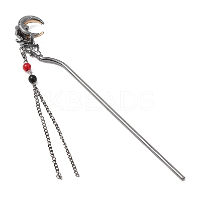 Alloy Hair Sticks OHAR-B007-01D-1