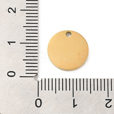 Ion Plating(IP) 316L Surgical Stainless Steel Charms STAS-F302-01G-1