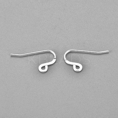 304 Stainless Steel French Earring Hooks STAS-H436-07S-1