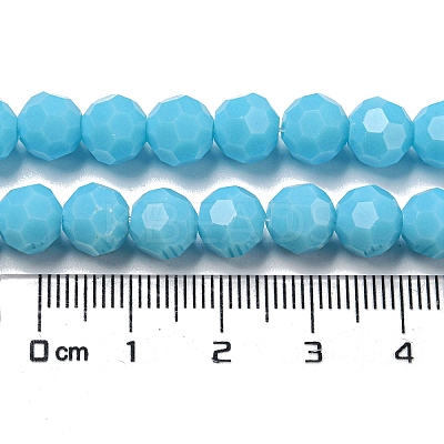 Opaque Glass Beads Stands EGLA-A035-P8mm-D08-1