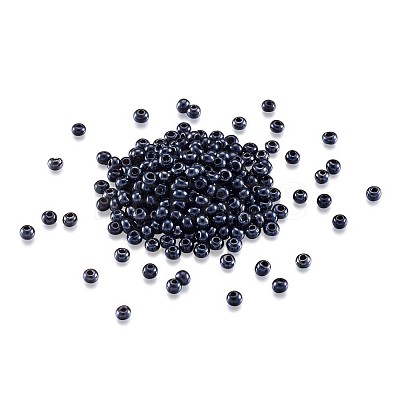 12/0 Grade A Electroplated Glass Seed Beads SEED-CD0001-01-1