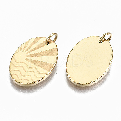 304 Stainless Steel Pendants LS-STAS-S116-038G-1