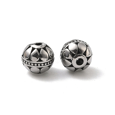 Retro 316 Surgical Stainless Steel Beads STAS-L307-17AS-11-1