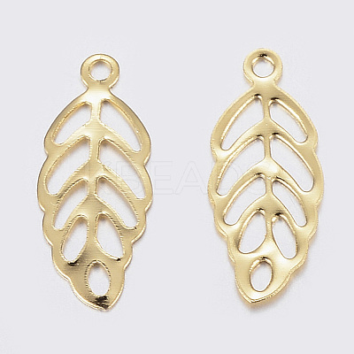 304 Stainless Steel Charms STAS-F160-33G-1