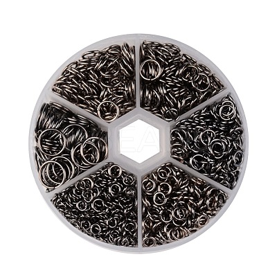 1 Box of Iron Open Jump Rings IFIN-JP0016-01B-1