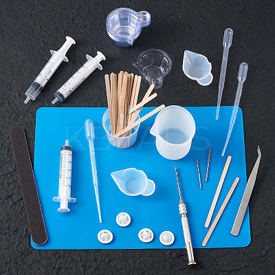 DIY Epoxy Resin Jewelry Kit DIY-TA0002-82-1