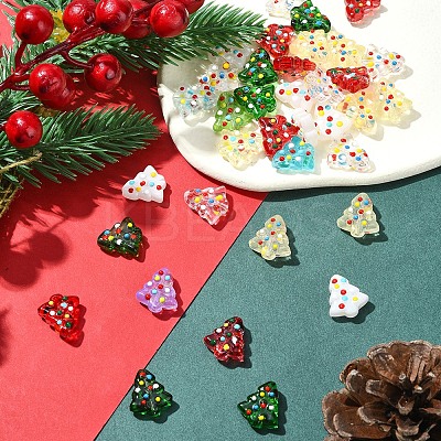6Pcs Handmade Bumpy Glass Beads Strands LAMP-FS0001-16A-1