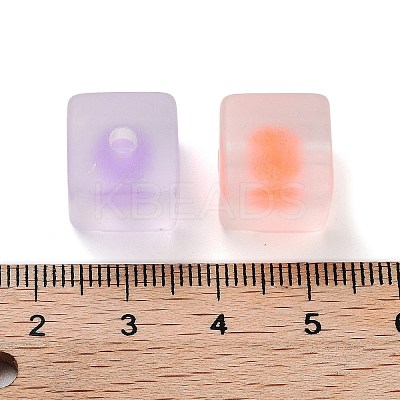 Transparent Acrylic Beads OACR-A032-07-1