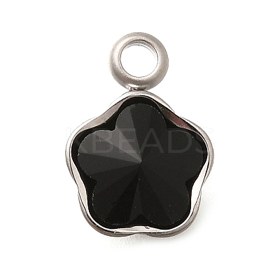304 Stainless Steel Pendants STAS-Q346-02P-05-1