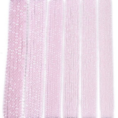 Electroplate Glass Beads Strands LS-EGLA-A044-J3mm-A02-1