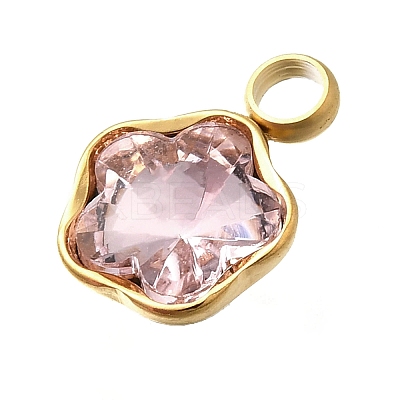 304 Stainless Steel Pendants STAS-Q346-02G-01-1