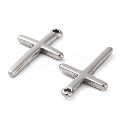 Non-Tarnish 304 Stainless Steel Pendants STAS-L022-379P-1