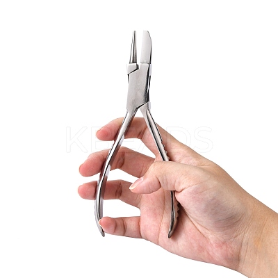 Steel Round Nose and Flat Nylon Jaw Pliers PT-Q006-02-1