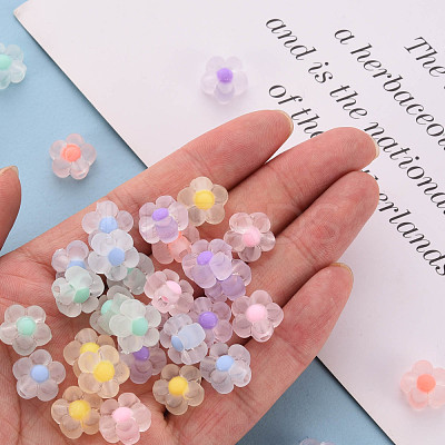 Transparent Acrylic Beads X-TACR-S152-06C-1