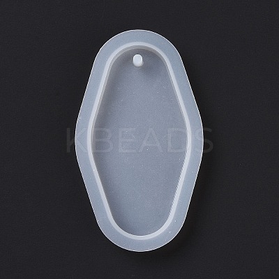 Rounded Rhombus Pendant Food Grade Silicone Molds LS-DIY-D074-15-1