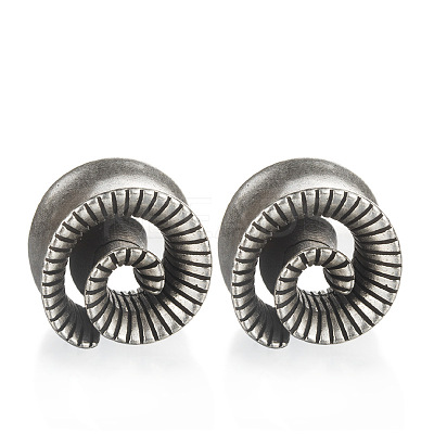 Vortex Brass Alloy Ear Tunnels FS-WGA94B8-09-1