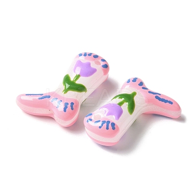 Baking Paint Glass Enamel Beads LS-BLOW-D300-01F-1